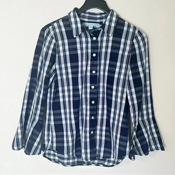 Draper James Bell Sleeve Button Down - Picture 1 of 5